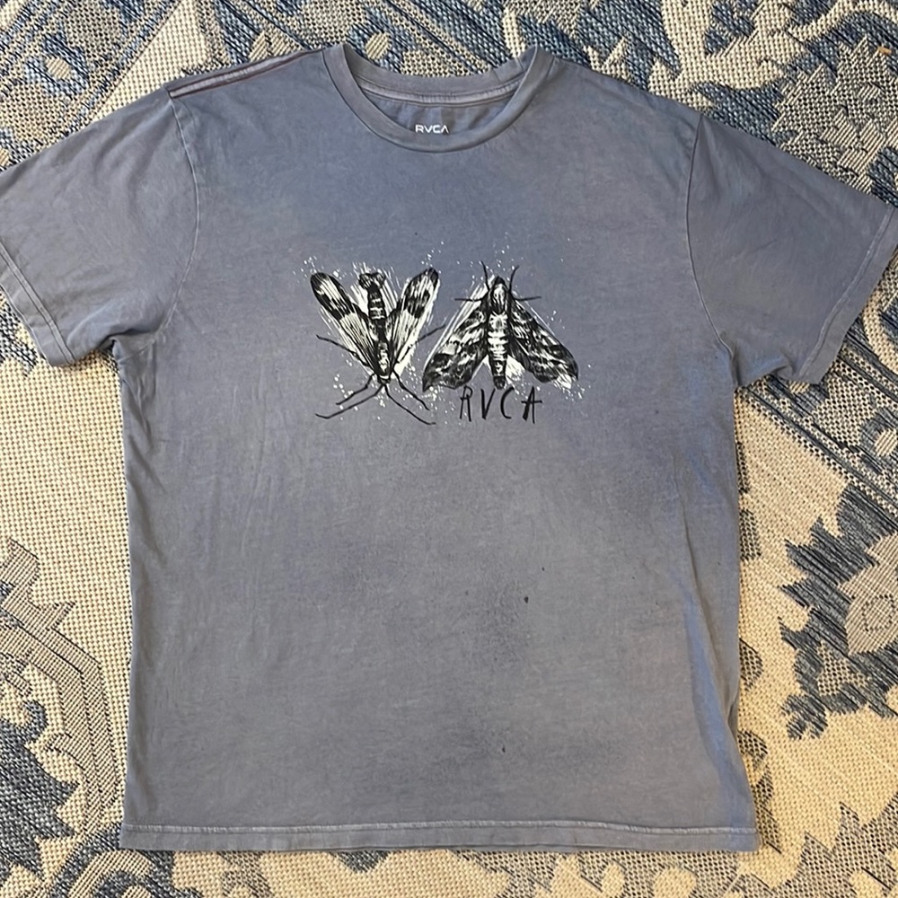 RVCA Slim Fit Mens Cotton Tee